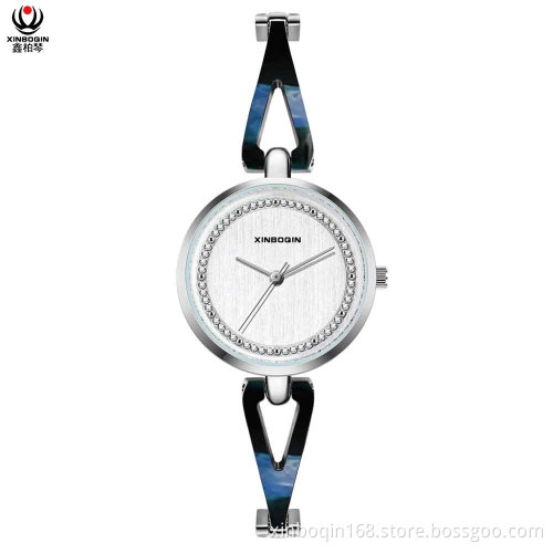 XINBOQIN dropshipping OEM Women Stylish Luxury Acetate Watch
